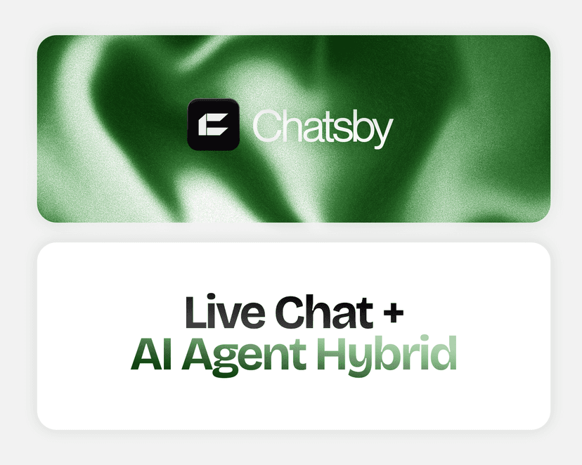 Live Chat + AI Agent Hybrid